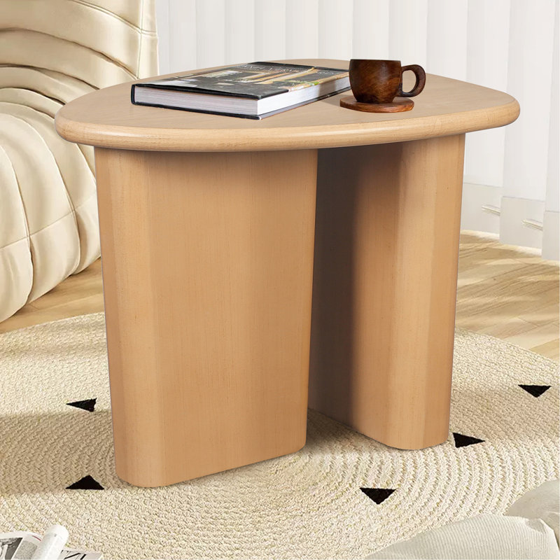 Tapered Tabletop Side Table