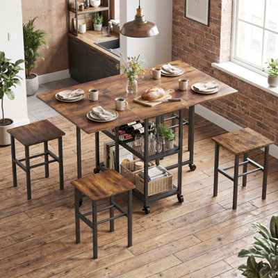 4 -Person Drop Leaf Dining Set