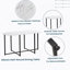 Modern 7-Piece Dining Table Set, Kitchen Table Set-1928396453