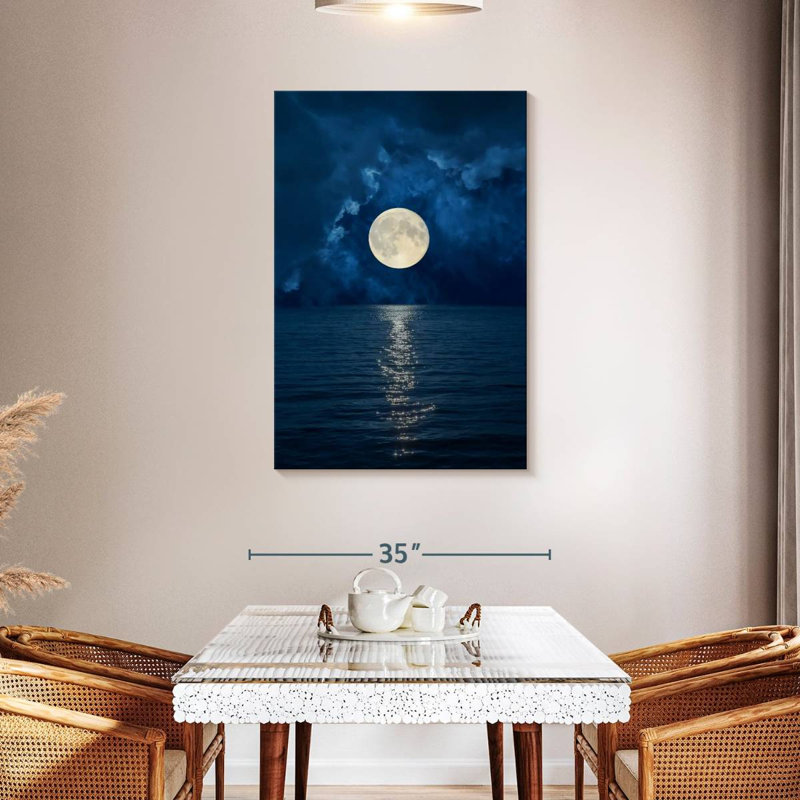 Oberle Full Moon Glimmer, 45" H x 30" W