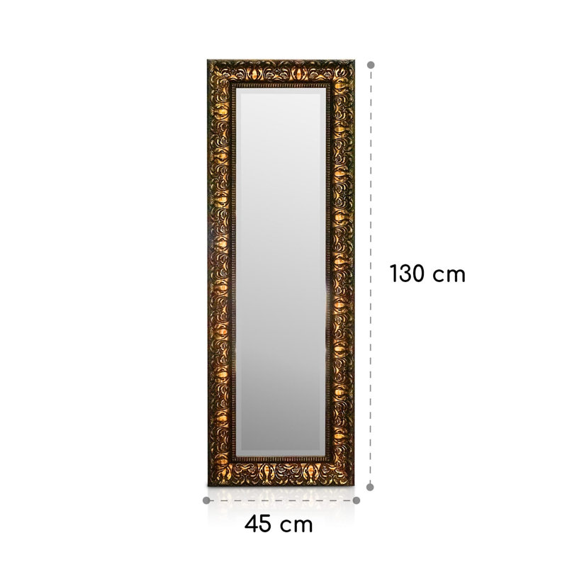 Solid Wood Rectangle Full Length Mirror