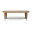 Villa Cherie Oval Cocktail Table - Caramel
