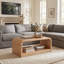 Table basse moderne en MDF de 47,24 pouces avec tablette de rangement ouverte-742626574