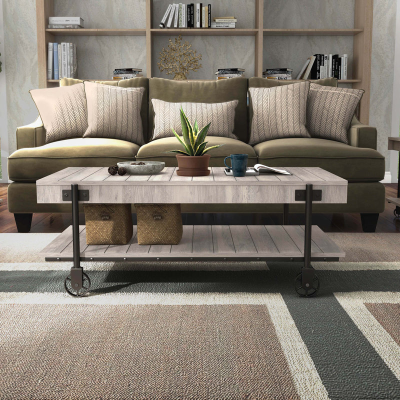 Beaucaire Single Coffee Table, Gray