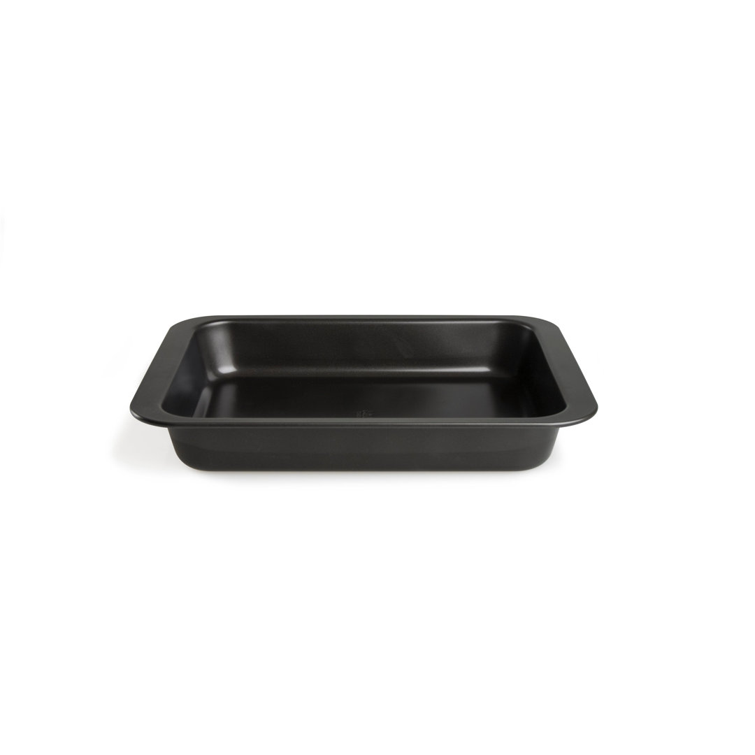Excelsa Classic Baked Non-Stick Carbon Steel Roasting Pan