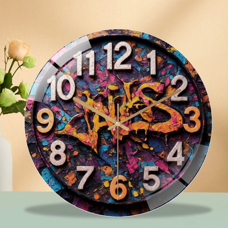 Horloge murale 12 po