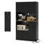 Armoire de cuisine 71 po avec support de micro-ondes et portes