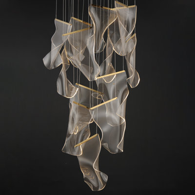 Luminaire suspendu 24 lumières Rosamund