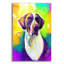 Art mural en verre épique «Pop Art German Shorthaired Pointer 2» par Furbaby Affiliates-821103931