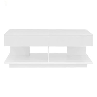 41.3''-76.7'' Extendable Coffee Table, Efficient Central Coffee Table With Multiple Storage Compartments, Multifunctional Adjustable Coffee Table With Hidden Storage Space For Living Room
