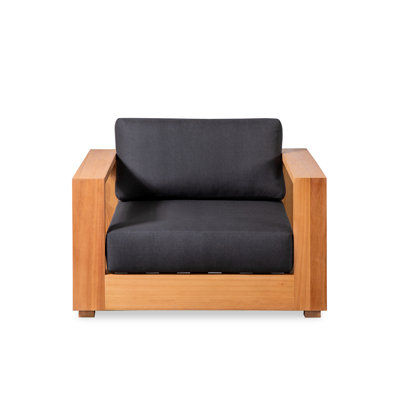 Leon Eucalyptus Outdoor Lounge Chair (Set of 2)