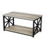 Solid Wood Coffee Table with Storage