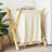 Vidaxl Laundry Basket Cream White 17.7"X21.7"X25" Bamboo