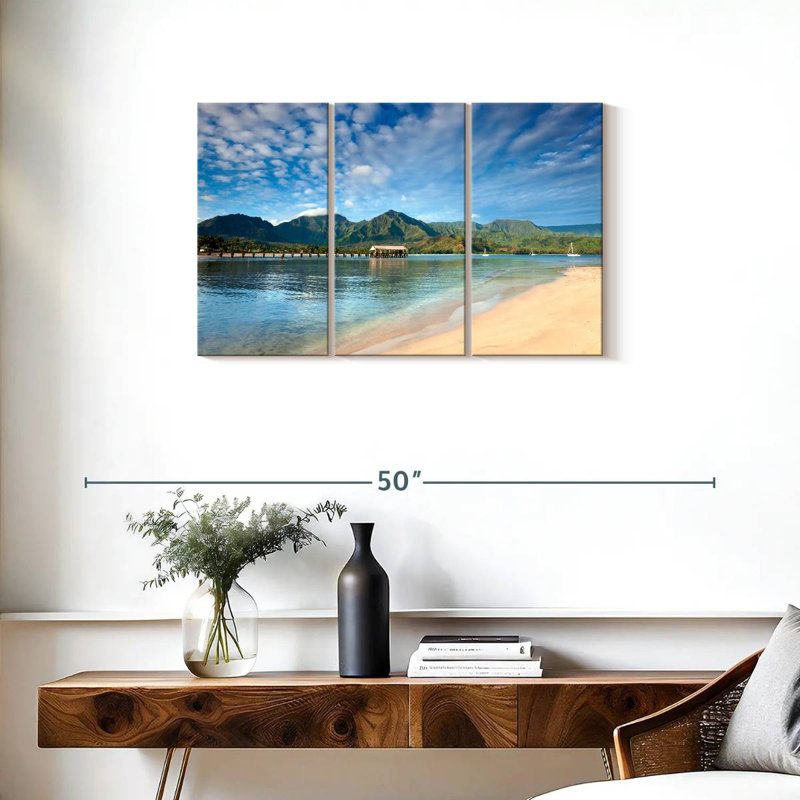 Gillard Heavenly Bay Hanalei, H 20 po x l 33 po