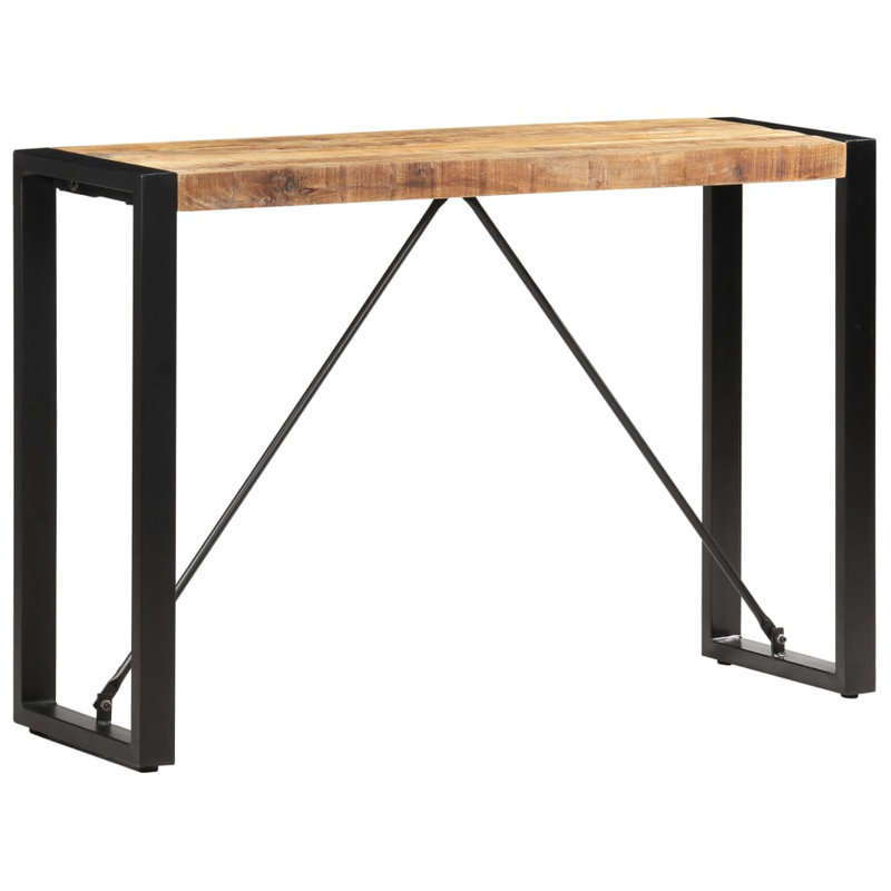 Witkowski Solid Wood Top Console Table, H76 x W110 x D35cm