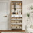 Shoe Cabinet With 3 Doors 2 Drawers With Hanger-144884503