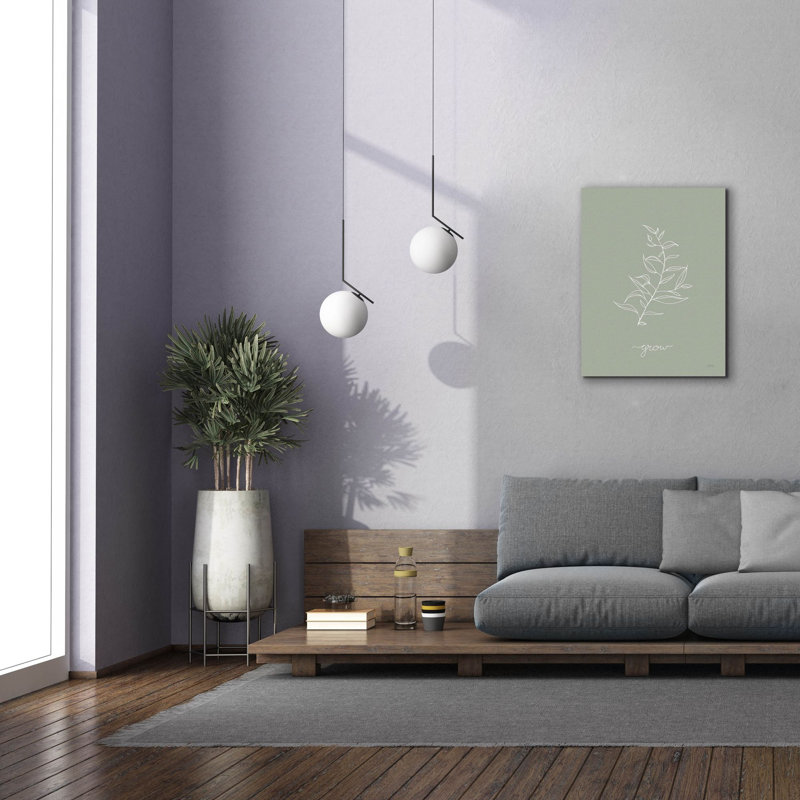 "Epic Graffiti" Delicate Wildflowers 2 "par Katrina Pete, art mural sur toile, H 34 po x l 26 po x P 1,5 po