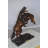 Bronco Buster Bronze Statue by Remington, Miltona Iconic American Decor Sculpture, 9"L x 24"W x 21"H