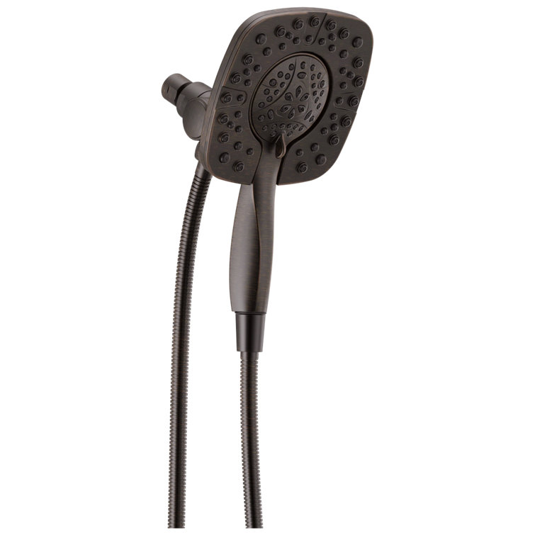 Delta 58498-RB In2ition 4-Spray Dual Shower Head with Handheld Spray