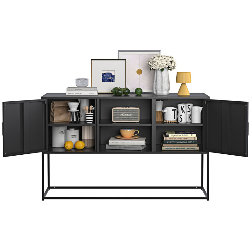 Buffet Modern, Noir