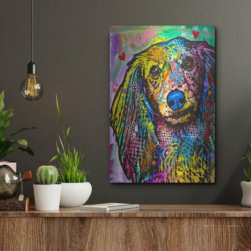 «Smol Fren Big Love» par Dean Russo, H 16 po x l 12 po