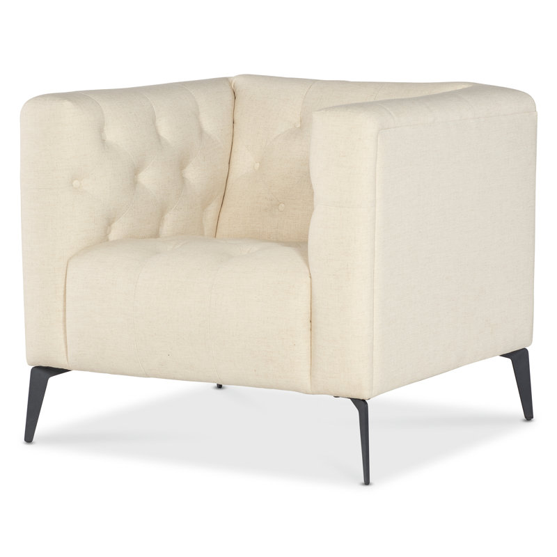 SS Tufted Club Chair