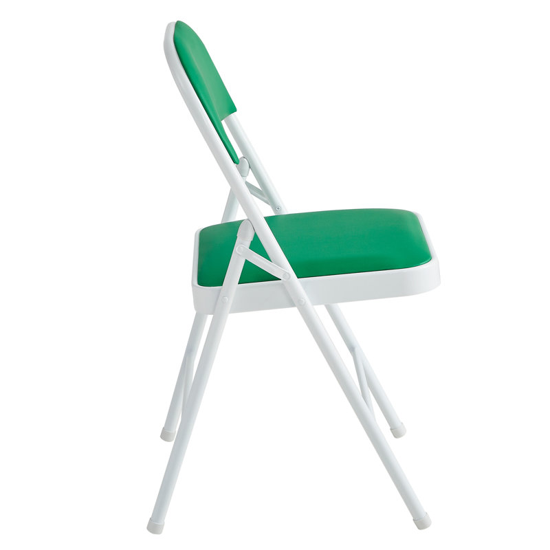 Crume Folding Chair (set of 4), Green
