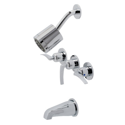 Robinet de baignoire et de douche à contrôle de volume avec valve brute Centurion