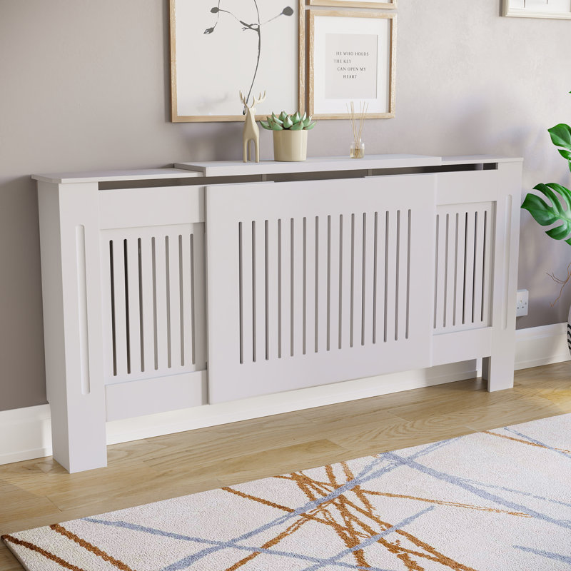 Amartya Panel Adjustable Radiator Cover Home Entryway Hallway Furniture