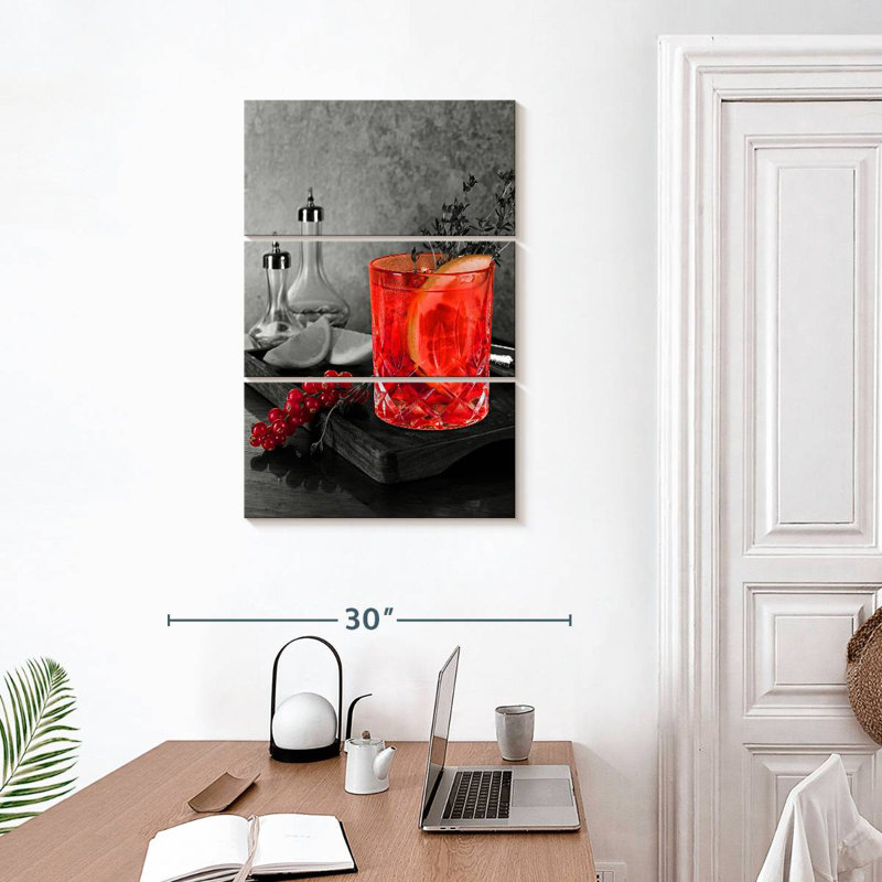Yarlin Cranberry Lemon Drink, 32" H x 20" W