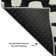 Premium Machine Washable Prisco Black Rug