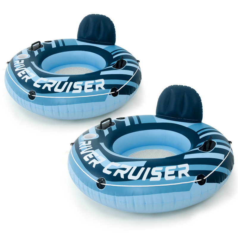 Tubes de rivière Sunriot pour flotter, bleu