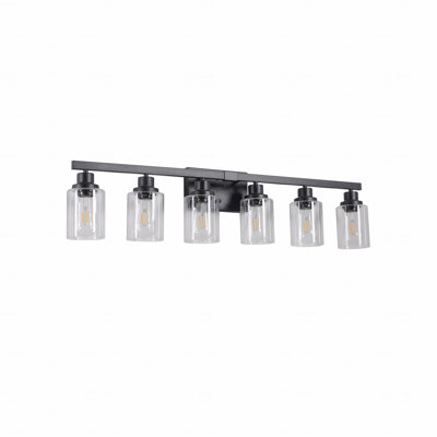 Luminaire de meuble-lavabo de 37 po de style moderne à 37 lumières pour salle de bain 37 po