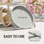 Round Metal Outdoor Side Table , 46cm cm W 46cm cm D-1747925000