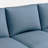 Dodington Classic Comfort Loveseat - Contemporary Modular Fabric Sectional for Small Spaces-1002140840-971810785