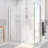 Unidoor-X 64" x 72" Rectangle Hinged Shower Enclosure-30840454-30840451