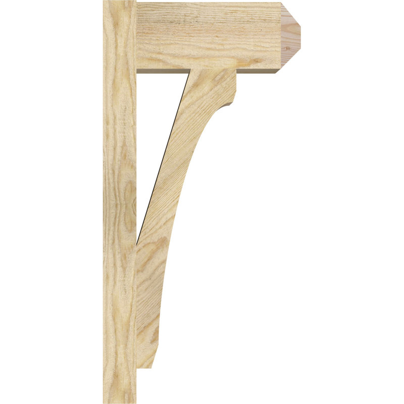 Legacy Craftsman Outlooker, 24" H x 6" W x 12" D, 6" W Douglas Fir (Rough Sawn)