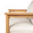 Duncan Outdoor Acacia Wood Lounge Chair With Removable Cushions