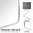 Viridiana Metal Rectangle Wall Mirror-1148845175-1206740504