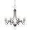 Casper 8 - Light Candle Style Empire Chandelier Wrought Iron Accents