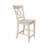 Delfreda Solid Wood Counter Stool