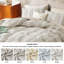 Ensemble de literie 100% coton bohème à housse de couette à motif de gaufres - ensemble de 3-106246535-106246531