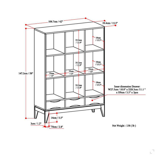 Dimensions du produit
