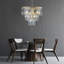 Lustre en cristal de luxe à 3 niveaux de 20 po, luminaire suspendu 7 lumières à cadre doré, éclairage de plafond élégant pour le salon, la salle à manger et la chambre à coucher-948495460-948495466