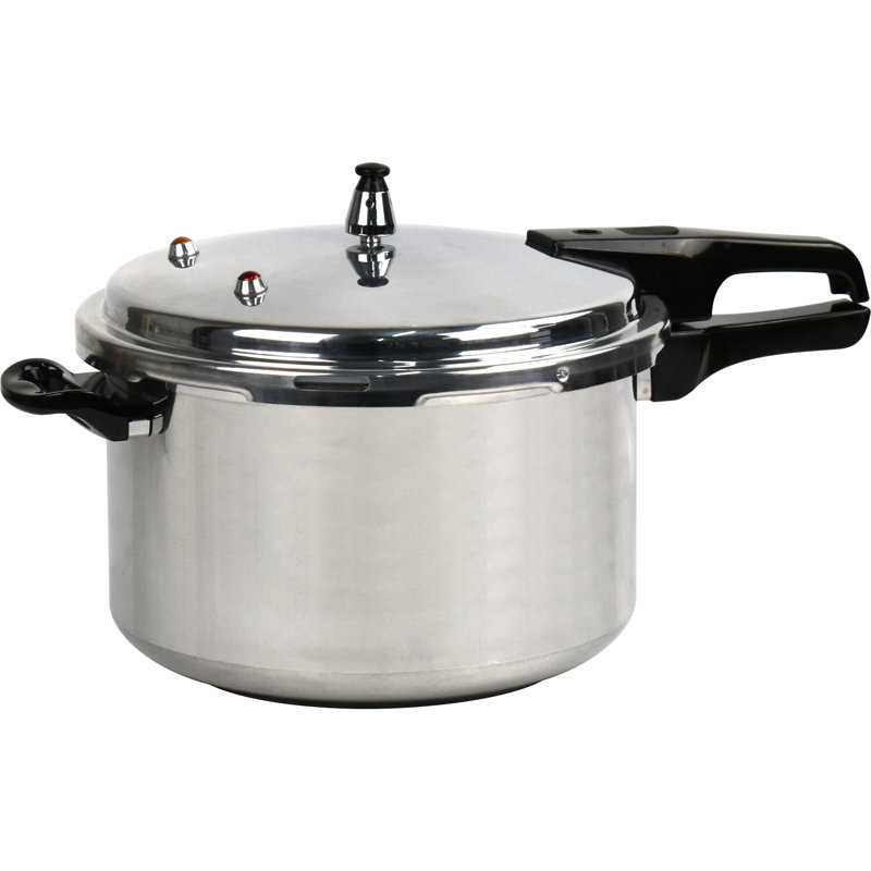 Professional Premium Aluminium Induction Pressure Cooker, 7.87cm H x 19.68cm W x 11.81cm D