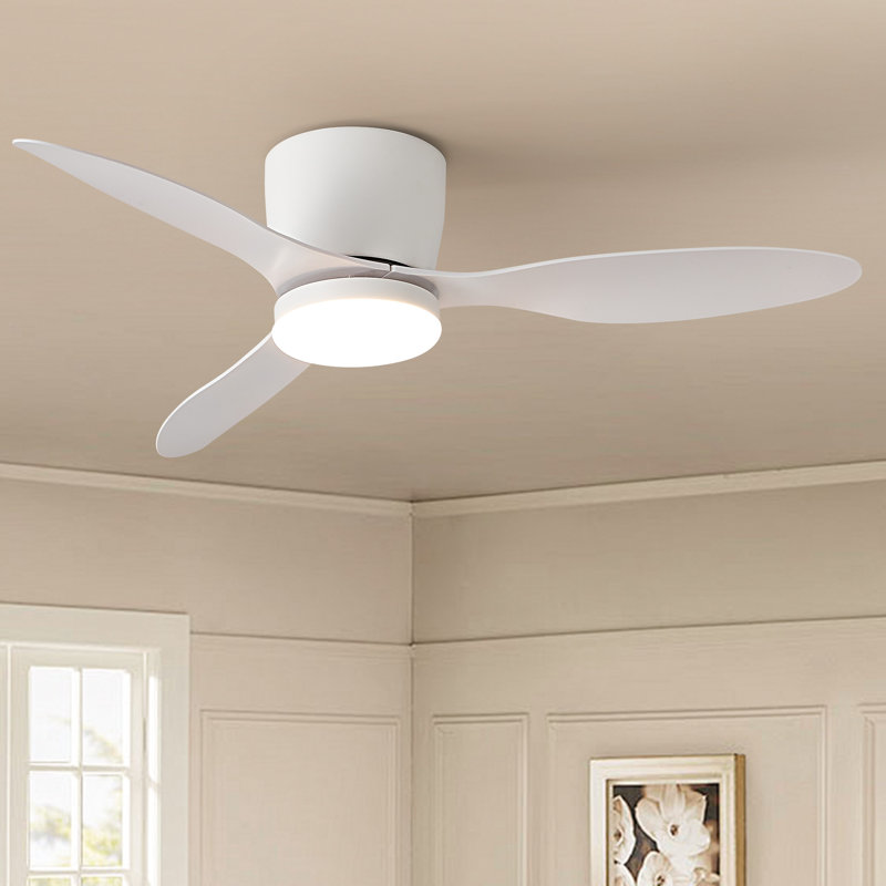 Ventilateur de plafond à DEL encastré à profil bas de 42 po avec télécommande