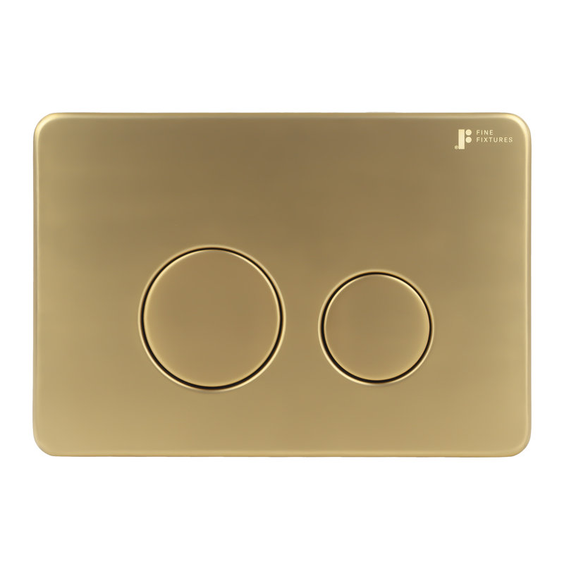 Nebula Metal Concealed Tank Actuator, Satin Brass