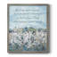 Toile encadrée de qualité supérieure «Be Strong Flower Field» - prête à être accrochée-854956785-854956784