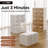 Shoe Storage Box with Clear Doors, Foldable Shoe Cabinet Organizer for Closet and Entryway, Folding Sneaker Storage Unit – 4 Layers 8 Grids-389074784