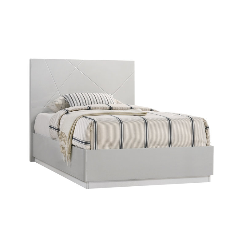 Mchenry Platform Bed, Full, Gray